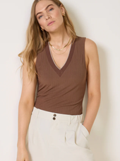 Corby V Neck Tank