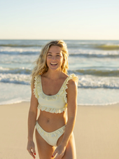 Frill Bikini Top