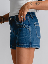 High Rise Trouser Shorts