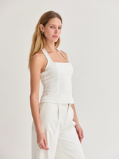 Sasha Tailored Halter Top