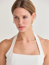 Sasha Tailored Halter Top