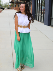 Flowing Midi Skirt