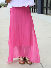 Flowing Midi Skirt
