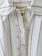 Seaside Cotton Stripe Shirt