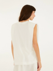 Birds on Branch Shoulder Pads Tank Top