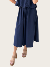 Blackberry Cotton Skirt