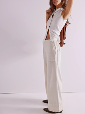 Breezy Denim Pull On