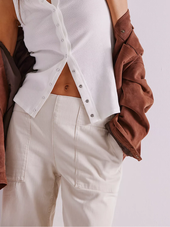 Breezy Denim Pull On
