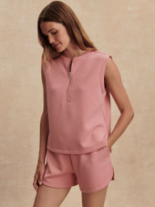 Simmons Half Zip Tank