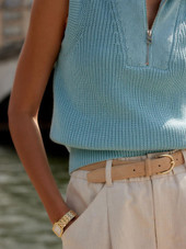 Clifford Half Zip Tank