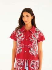 Blouse With Embroidery