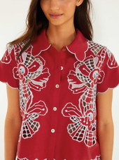 Blouse With Embroidery