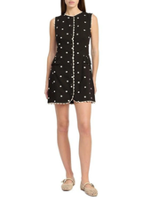 Heather Embroidered Mini Dress