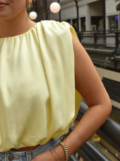 Buttercup Bubble Top