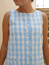 Gingham Tween Mini Dress