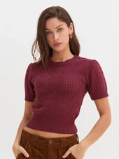 Flynn Netted Sweater Top