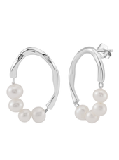 Genevive Drop Hoop