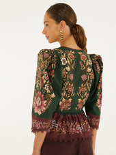 Daniela Green Blouse