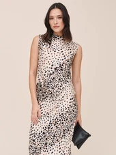 Fitted Cowl Neck Top