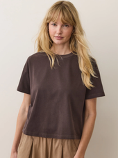 Luxe Jersey Crew Tee