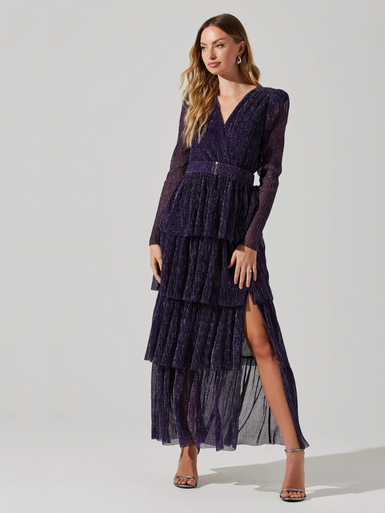 knee length dresses for ladies Petal and Pup Jace Tiered Maxi Dress