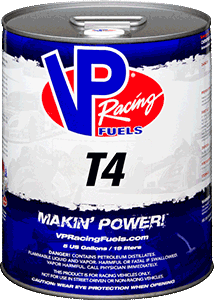 VP T4 Race Fuel (5 Gallon) Race Gas Denver VP Fuels Denver