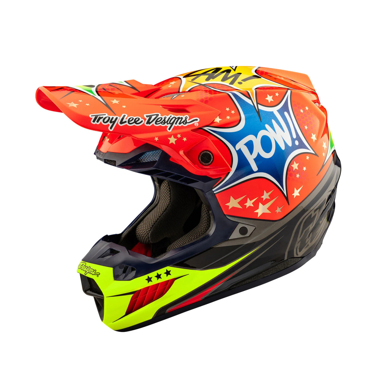 Troy Lee Designs SE5 Composite Helmet = Cosmic Explosion | TLD