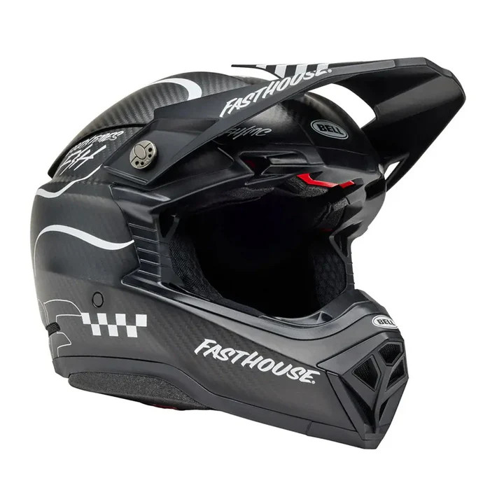 Bell Moto-10 FH Raven Helmet Bell Moto-10 FH Raven Helmet