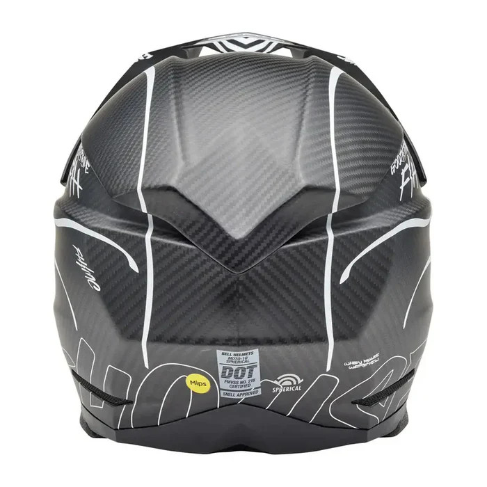 Bell Moto-10 FH Raven Helmet | Bell Dirtbike Helmets | Motocross