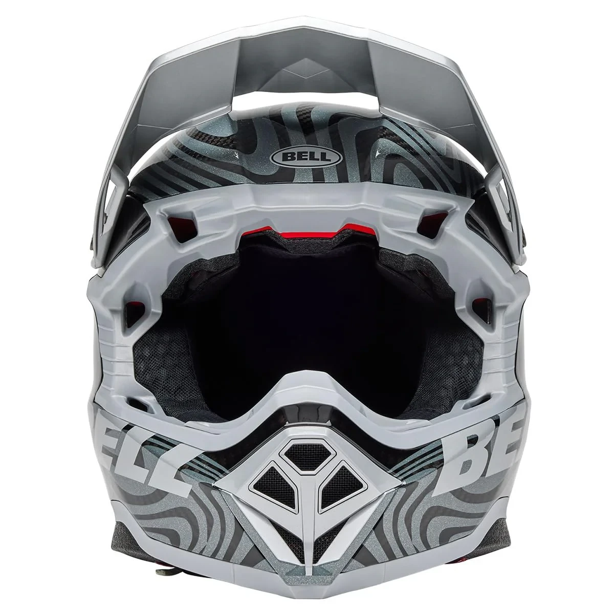 Bell Moto-10 Spherical Helmet Silver/Gray Cortex XL