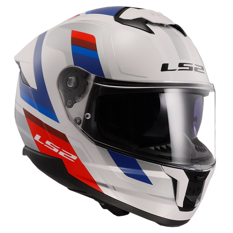 LS2 - Stream II Full Face Helmet - Fury Gloss Black/Red / XL