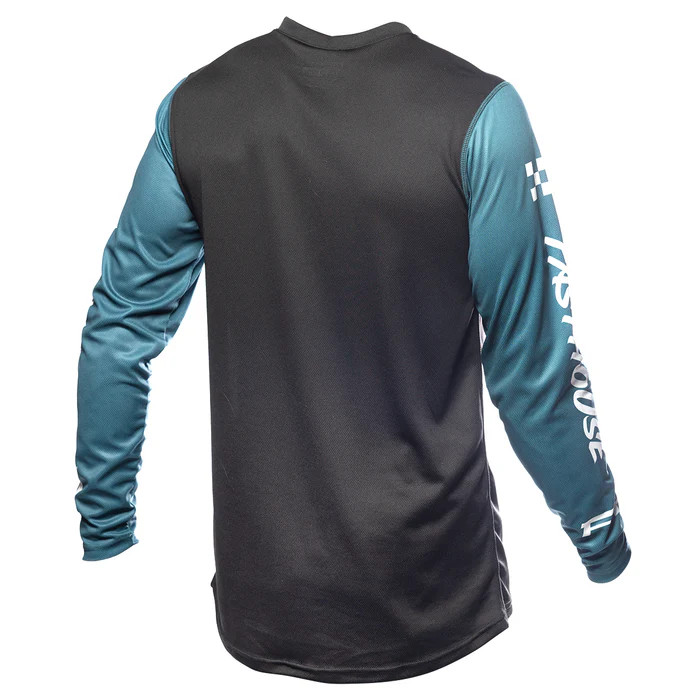 Maglia Unisex FASTHOUSE Carbon Per Bambini E Ragazzi - Tessuto Traspirante In Poliestere Con Stampe Serigrafiche