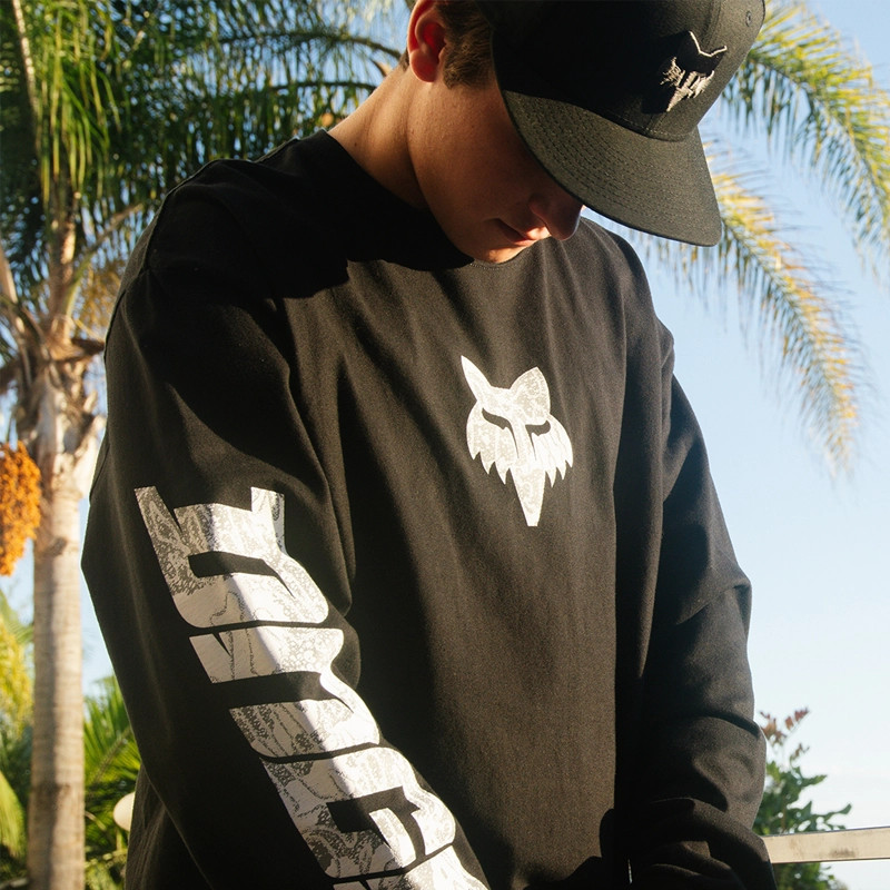 Fox DNGR Overside Long Sleeve Tee | Fox Deegan T-shirt | Fox