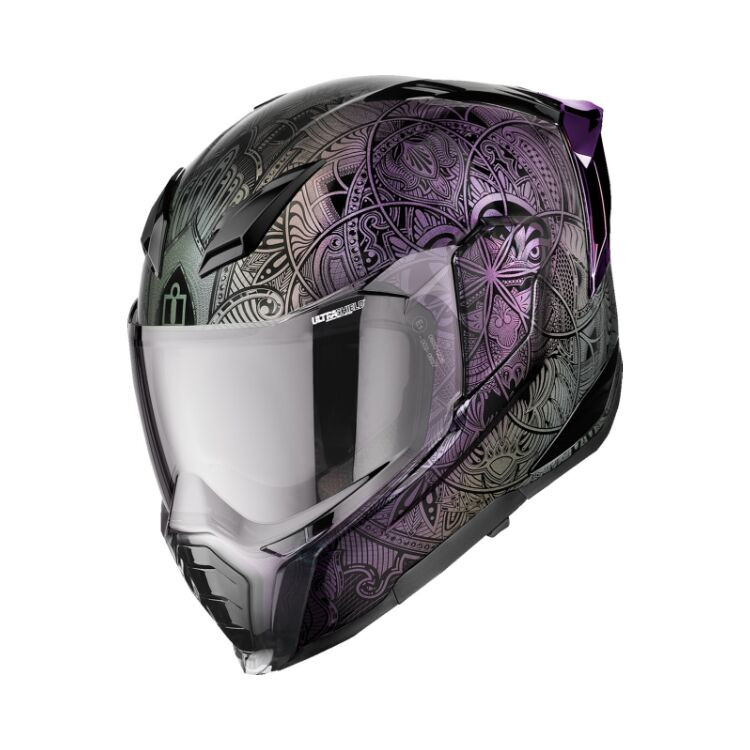 are icon motorcycle helmets good Icon Ultraflite Opal Mandala Helmet