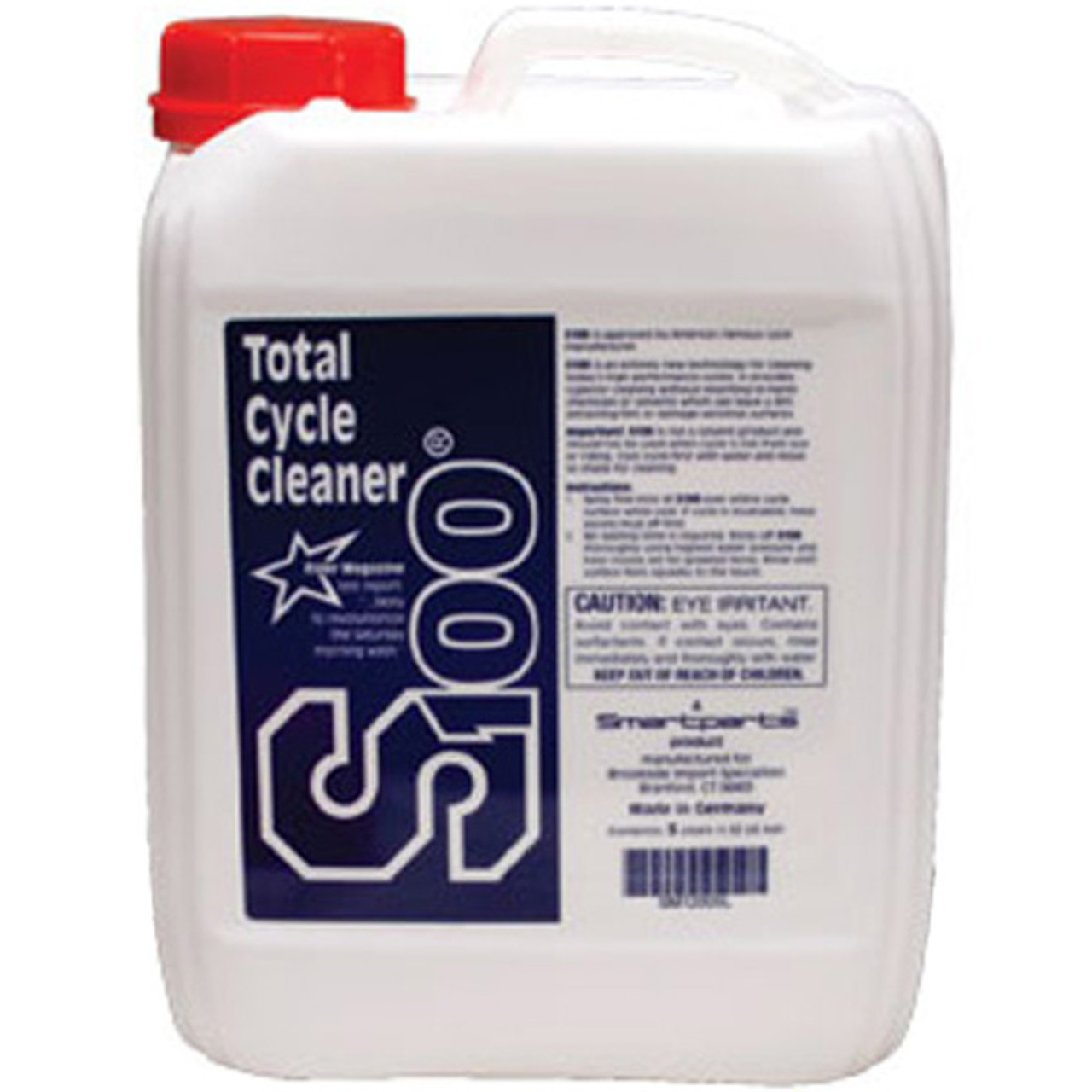 S100 Total Cycle Cleaner 1-Liter Bottle with Sprayer and Sponge