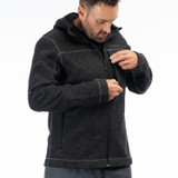 Klim Bighorn Canyon Wool Fleece Hoodie Klim Bighorn Canyon Wool Fleece Hoodie