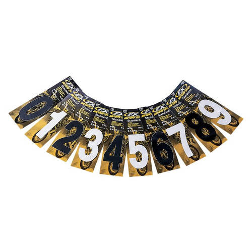 Factory Effex Standard 6" Numbers (3 Pack)
