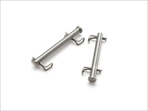 DRC Stainless Steel Brake Pin With Clip 56mm (Front) DRC Stainless Steel Brake Pin With Clip 56mm (Front)