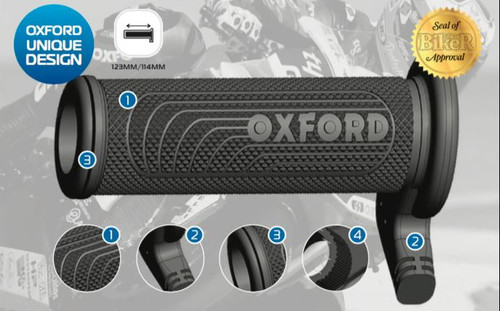Oxford Heaterz Premium Sport Heated Grips  7/8"