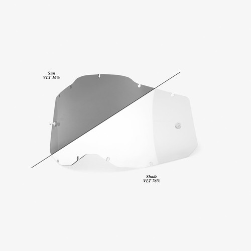 100% Accuri 2 / Racecraft 2 Replacement Lens