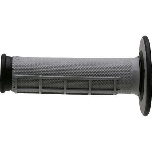 Renthal Dual Compound Half Waffle MX Grips Black