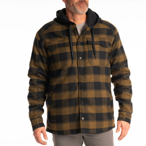 Klim Targhee Fleece Flannel Hoodie Klim Targhee Fleece Flannel Hoodie