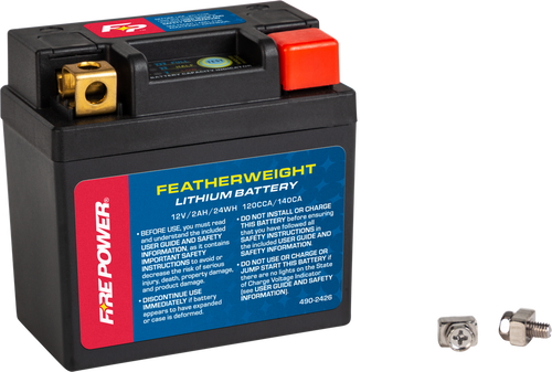 Fire Power Featherweight Lithium Battery HHJ04L-FP-B 120 CCA