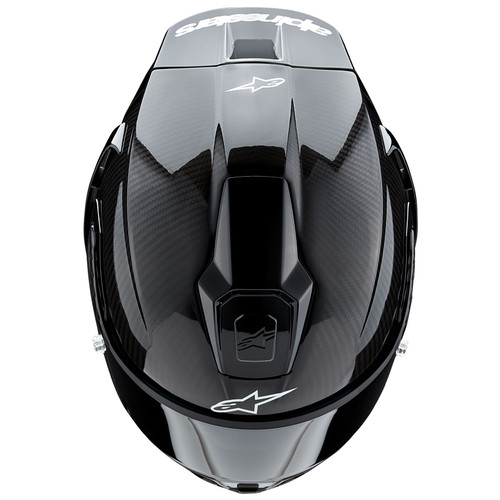 alpinestars supertech R10 カーボンヘルメット ブラック Alpinestars Supertech R10 Solid Carbon Black Helmet - Speed