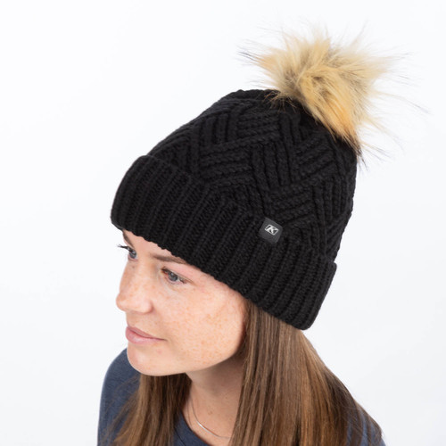 Klim Women's Chevron Pom Beanie