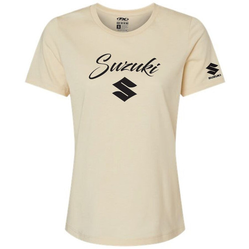 Factory Effex Suzuki Women's Script T-Shirt Factory Effex Suzuki Women's Script T-Shirt