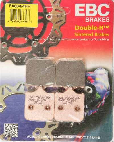EBC FA604/4HH Sintered Brake Pads EBC FA604/4HH Sintered Brake Pads