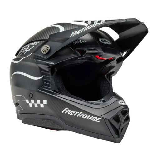 Bell Moto-10 FH Raven Helmet