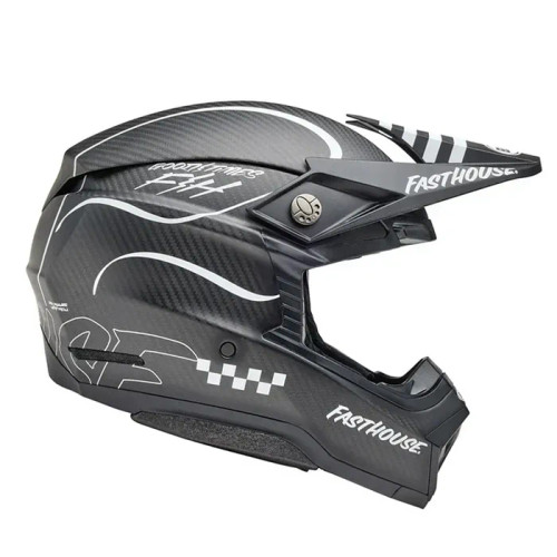 Bell Moto-10 FH Raven Helmet