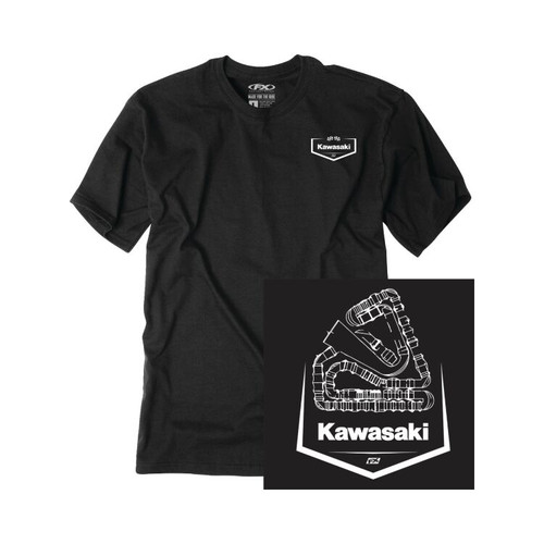 Factory Effex Kawasaki Track T-Shirt Factory Effex Kawasaki Track T-Shirt